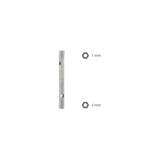 Llave Tubo Tubular 6x7 Fabricada en Acero Cromo Vanadio, Llave Grifería, Llave De Tubo Para Grifos, Llaves De Tubo Doble al por 
