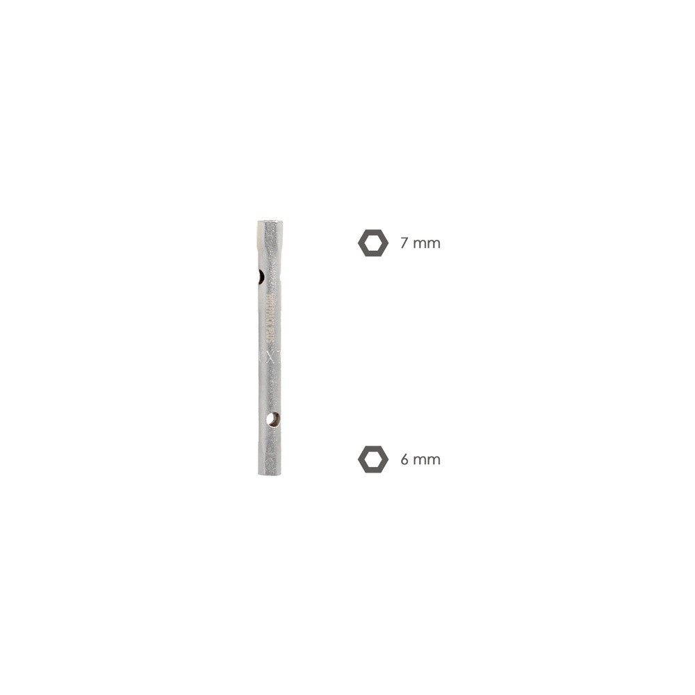 Llave Tubo Tubular 6x7 Fabricada en Acero Cromo Vanadio, Llave Grifería, Llave De Tubo Para Grifos, Llaves De Tubo Doble al por 