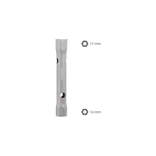 Llave Tubo Tubular 16x17 Fabricada en Acero Cromo Vanadio, Llave Grifería, Llave De Tubo Para Grifos, Llaves De Tubo Doble al po