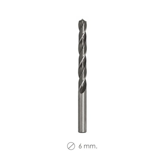 Broca Espiral Madera y Plástico Wolfpack   6,00 mm, al por Mayor | Almacén de Ferretería