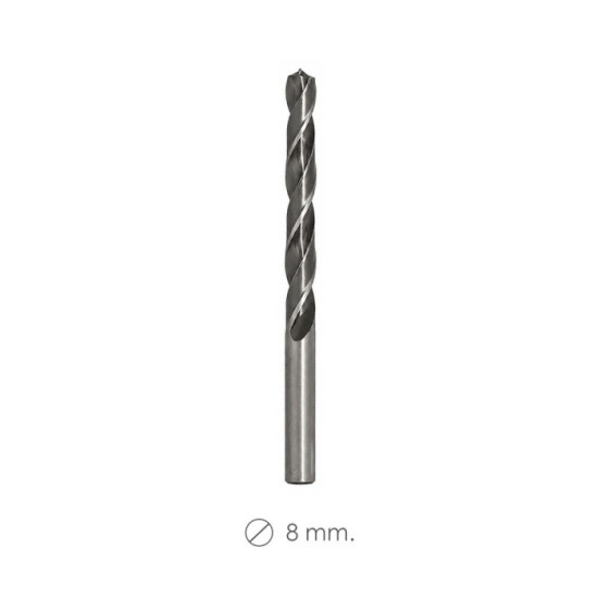 Broca Espiral Madera y Plástico Wolfpack   8,00 mm, al por Mayor | Almacén de Ferretería