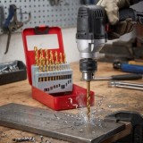 Estuche Brocas Hss Titanio 1-10 mm, 19 Piezas al por Mayor | Almacén de Ferretería