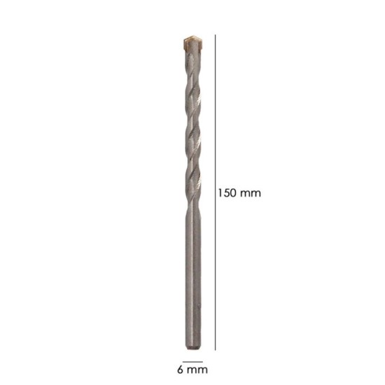 Broca Widia Piedra / Hormigón Ø 6 mm, Din 8039 Punta de Tungsteno, al por Mayor | Almacén de Ferretería