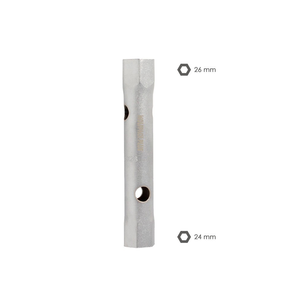 Llave Tubo Tubular 24x26 Fabricada en Acero Cromo Vanadio, Llave Grifería, Llave De Tubo Para Grifos, Llaves De Tubo Doble al po