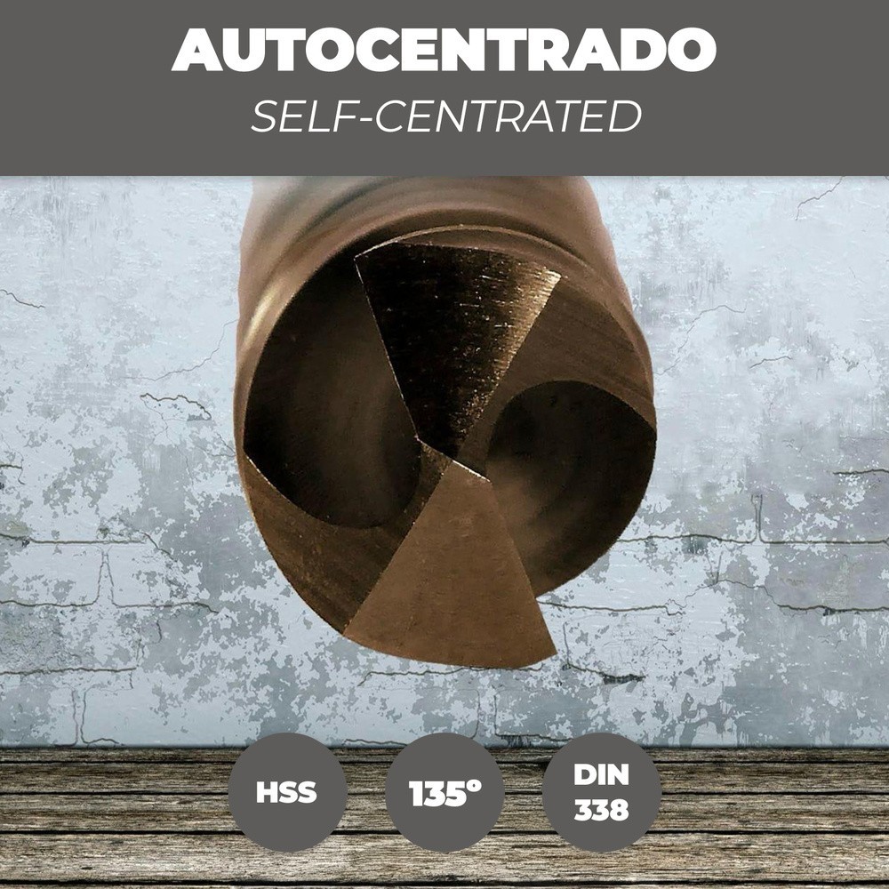 Broca Cobalto Wolfpack Hss Cilindrica  4,00 mm, al por Mayor | Almacén de Ferretería