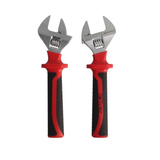 Llave Ajustable Aislada VDE 8", Llave Ajustable Aislada, Llave Inglesa, Llave Moleta Aislada, al por Mayor | Almacén de Ferreter