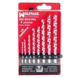 Estuche Brocas Widia Profesional Wolfpack  8 Piezas al por Mayor | Almacén de Ferretería