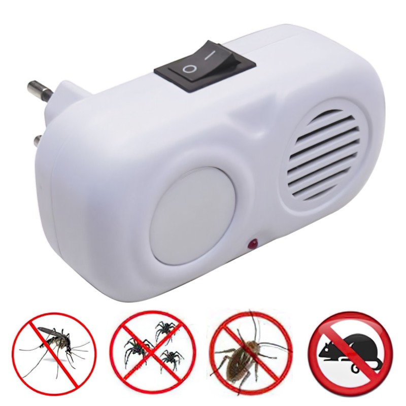 Ahuyentador Ultrasonidos Universal 60 m²,