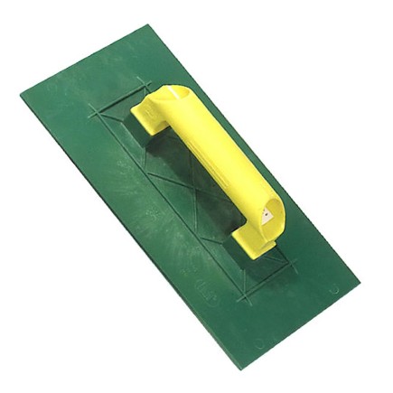 Talocha plástico Lisa 275x155 mm,amarilla