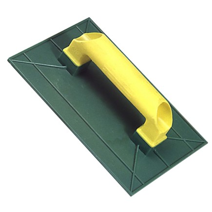 Talocha plástico Lisa 360x190 mm,amarilla