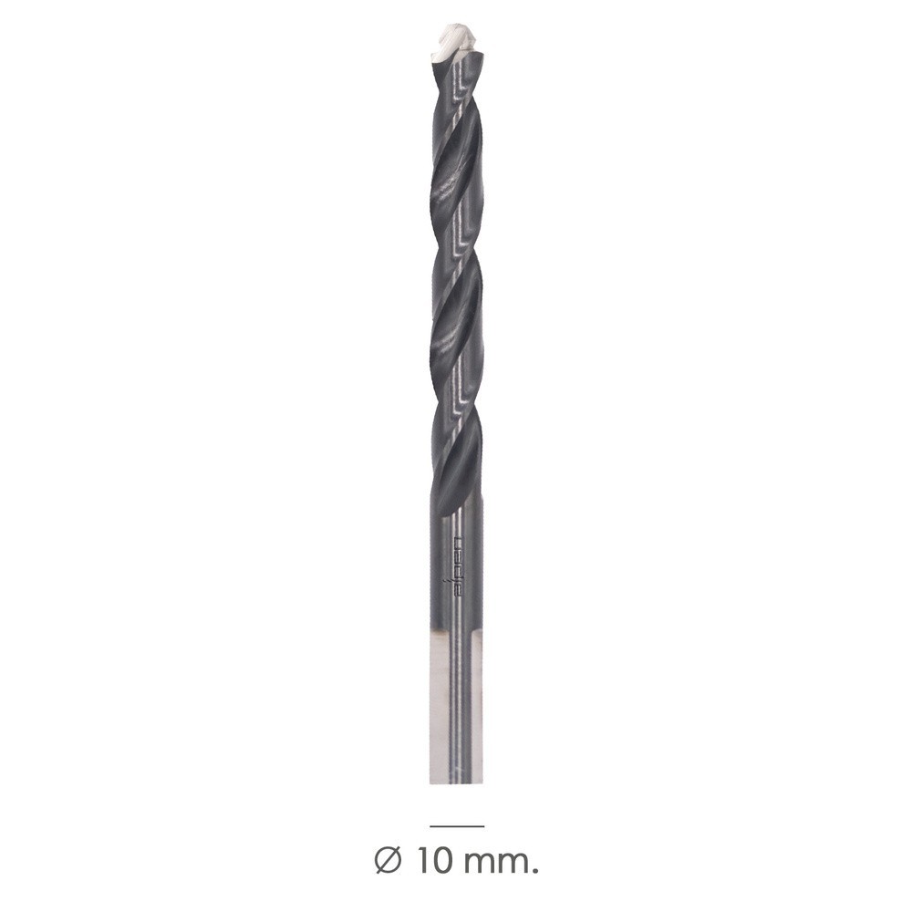Broca Alpen Hss Metal Head Ø 10,00 mm, Tecnologia PEC 3 Filos Corte, Antideslizante, Vastago 3 Caras, Mas Rapida, Menor Esfuerzo