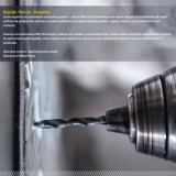 Broca Alpen Hss Metal Head Ø 10,00 mm, Tecnologia PEC 3 Filos Corte, Antideslizante, Vastago 3 Caras, Mas Rapida, Menor Esfuerzo