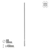 Broca Sds Plus 8 Filos Cortantes Especial Para Hormigon Armado Ø 10 x 450 mm, Broca Paredes, Broca Cimientos, Broca Muros al por