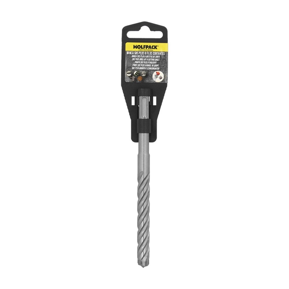 Broca Sds Plus 8 Filos Cortantes Especial Para Hormigon Armado Ø 14 x 160 mm, Broca Paredes, Broca Cimientos, Broca Muros al por
