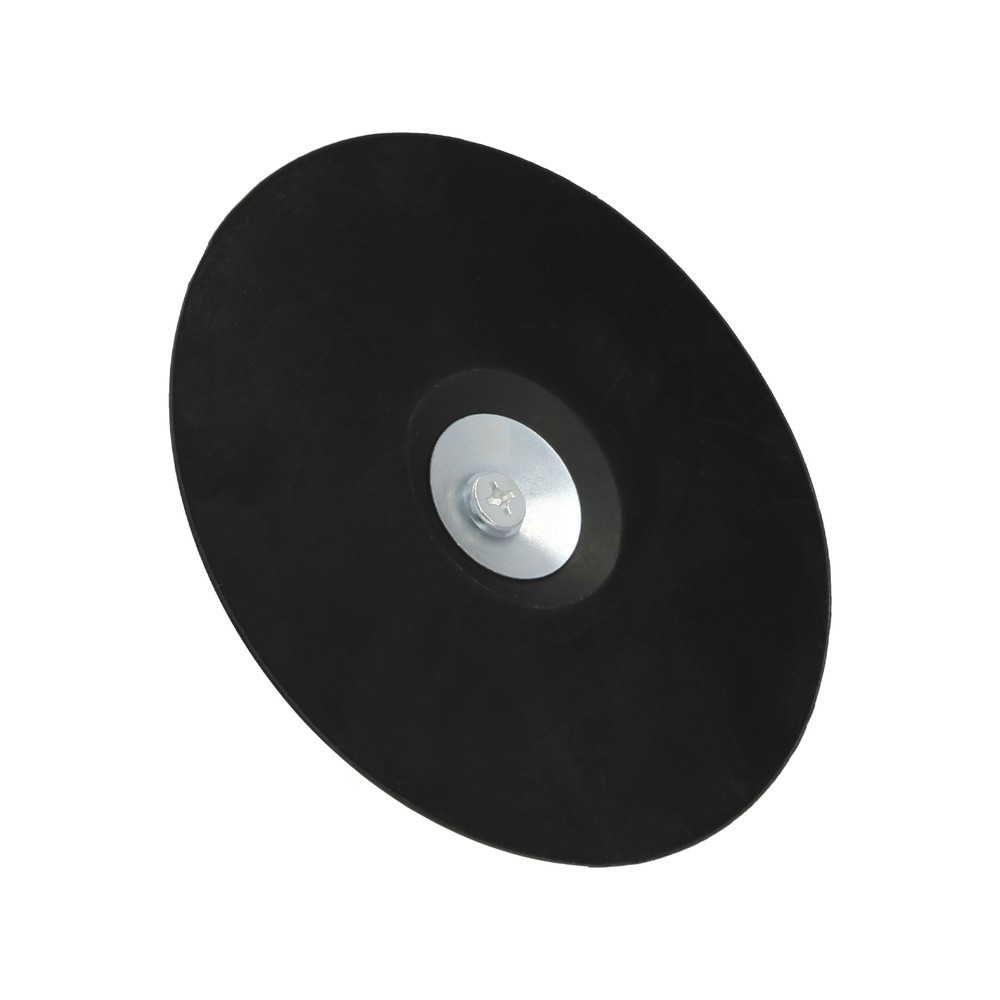 Plato Taladro Nylon Ø 125 mm, Con Espiga Ø 6 mm, Disco Plástico Para Bonete al por Mayor | Almacén de Ferretería