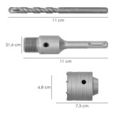 Corona SDS Muros 68 mm, al por Mayor | Almacén de Ferretería