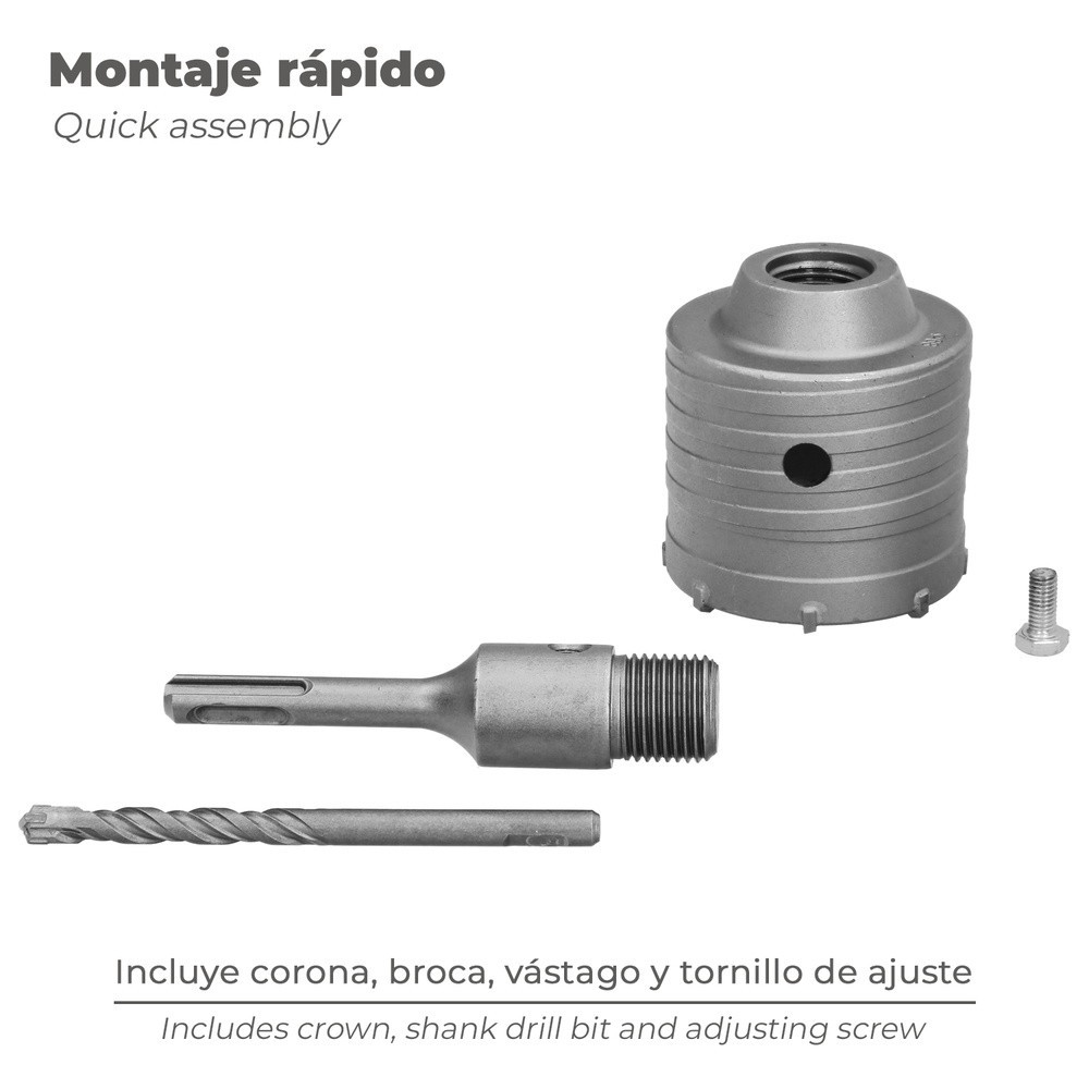 Corona SDS Muros 68 mm, al por Mayor | Almacén de Ferretería