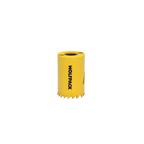 Corona Sierra Bimetal Ø 37 mm, Templado Termico, Base Reforzada, Corona Madera, Broca Agujeros Madera, Acero, Hierro, Plasticos 