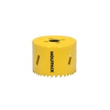 Corona Sierra Bimetal Ø 65 mm, Templado Termico, Base Reforzada, Corona Madera, Broca Agujeros Madera, Acero, Hierro, Plasticos 