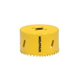 Corona Sierra Bimetal Ø 76 mm, Templado Termico, Base Reforzada, Corona Madera, Broca Agujeros Madera, Acero, Hierro, Plasticos 