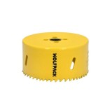 Corona Sierra Bimetal Ø 89 mm, Templado Termico, Base Reforzada, Corona Madera, Broca Agujeros Madera, Acero, Hierro, Plasticos 