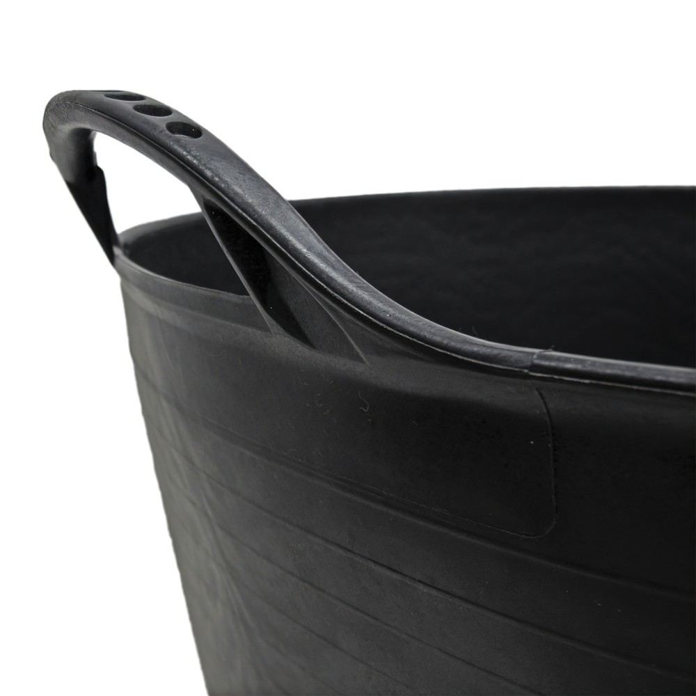 Capazo Plastico Negro Numero 4 55 Litros al por Mayor | Almacén de Ferretería
