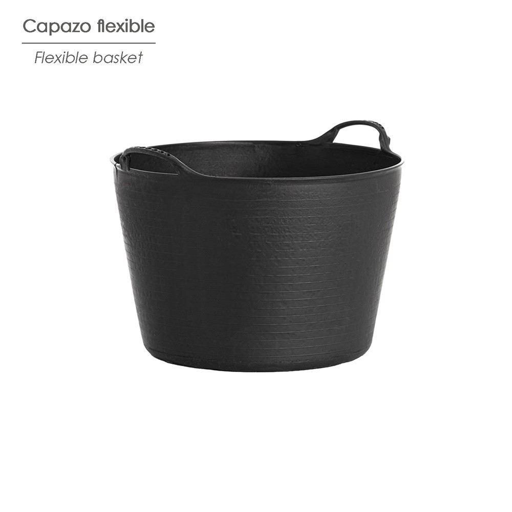 Capazo Plastico Negro Numero 42 al por Mayor | Almacén de Ferretería