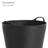 Capazo Plastico Negro Numero 42 al por Mayor | Almacén de Ferretería