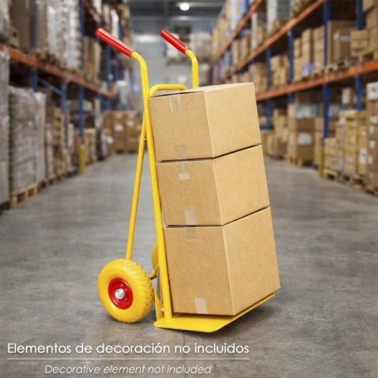 Carretilla Almacen / Sacos  Ruedas Macizas Llantas De Plástico al por Mayor | Almacén de Ferretería