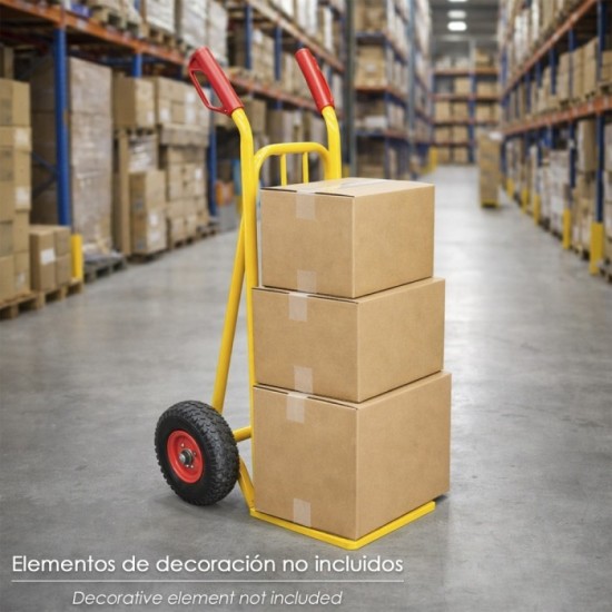 Carretilla Almacen / Sacos  Ruedas Neumaticas Llantas Plastico al por Mayor | Almacén de Ferretería