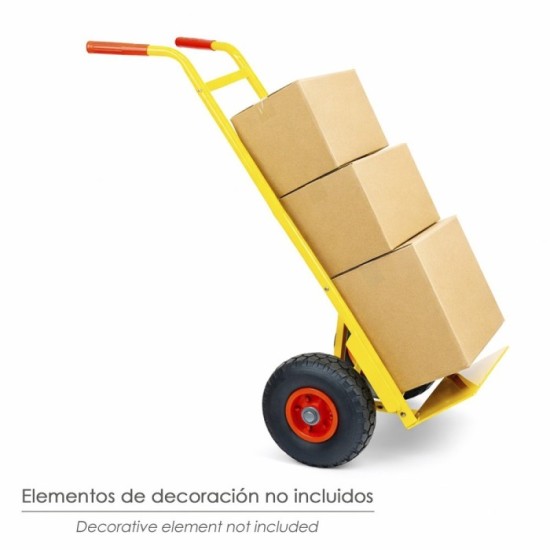 Carretilla Almacen Rueda Neumatica Llanta de Plastico "Easy" al por Mayor | Almacén de Ferretería