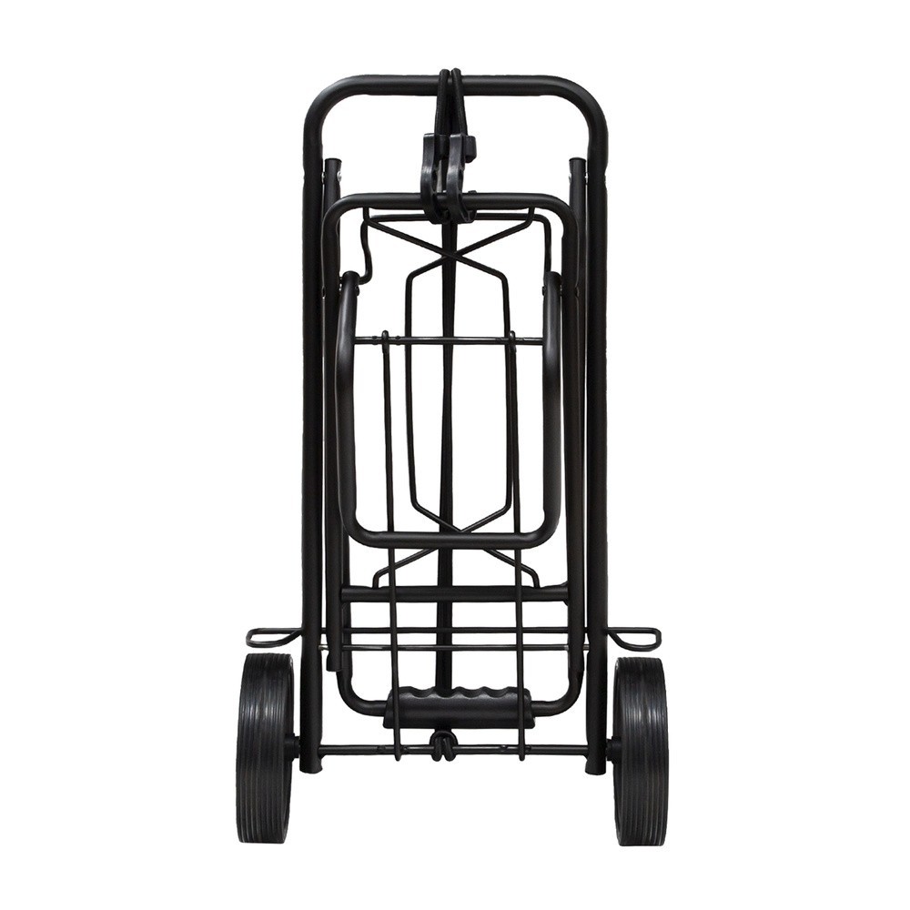 Carretilla Plegable Metalica De Carga - Porta Maletas Con Cuerda Elastica 93,5x33x44 cm, Carro De Transporte 50 Kg, al por Mayor