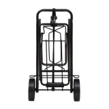 Carretilla Plegable Metalica De Carga - Porta Maletas Con Cuerda Elastica 93,5x33x44 cm, Carro De Transporte 50 Kg, al por Mayor