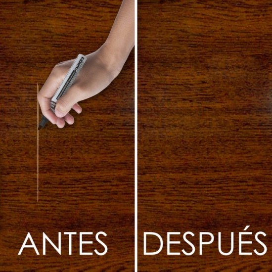 Rotulador Profesional Retoque Madera Color Nogal Oscuro al por Mayor | Almacén de Ferretería