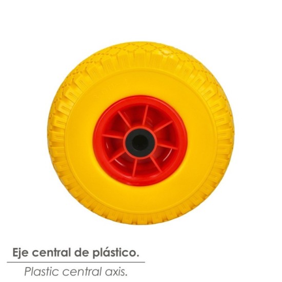 Rueda Carretilla Almacen / Sacos  Maciza Llanta Plástico  20 mm, al por Mayor | Almacén de Ferretería