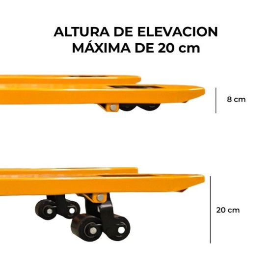 Transpaleta De Almacen Ruedas Poliuretano 2,5 T, al por Mayor | Almacén de Ferretería