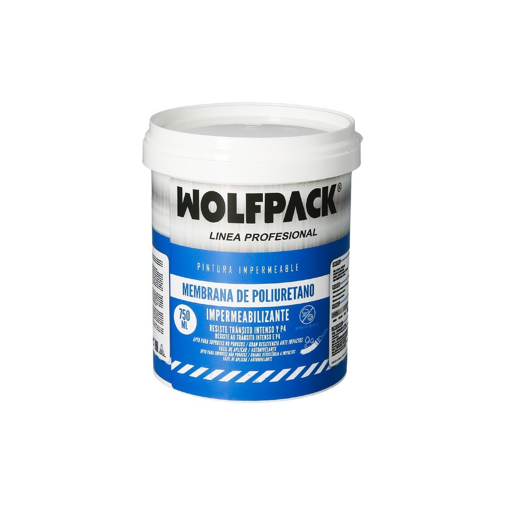Pintura Impermeabilizante Membrana Transparente Para Exteriores / Interiores 750 ml, Color Transparente al por Mayor | Almacén d