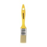 Paletina Profesional Cerda Blanca Ancho 30 mm, Cerdas Naturales Mango Plastico Ergonomico, Brocha Pintor, Pincel Pintura al por 