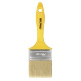 Paletina Profesional Cerda Blanca Ancho 70 mm, Cerdas Naturales Mango Plastico Ergonomico, Brocha Pintor, Pincel Pintura al por 