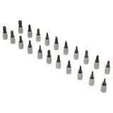 Juego Llaves De Vaso y Puntas 1/4" 46 Piezas, Con Apadtador, Cromo Vanadio, Kit Llave Combinada, Kit Carraca, Juego Llaves Vaso 