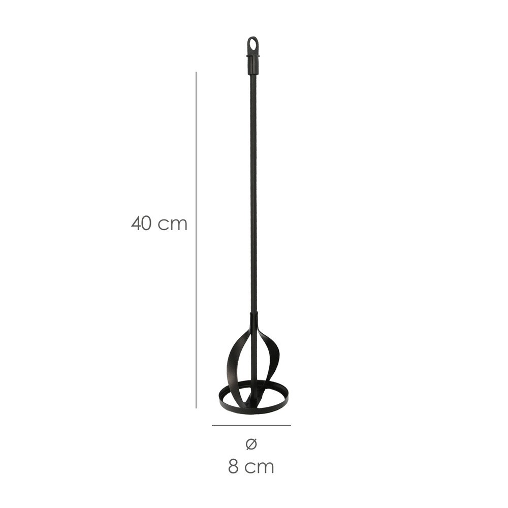 Mezclador Pinturas Para Taladro Ø 80 x 400 mm, Mezclador / Agitador Pinturas, Cemento, Yeso al por Mayor | Almacén de Ferretería