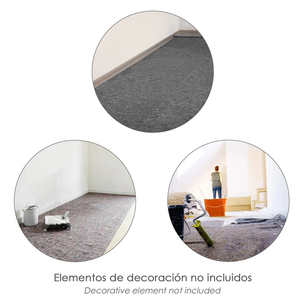 Fieltro Multiusos Rollo 1x25 metros, Reforzado/Impermeable al por Mayor | Almacén de Ferretería