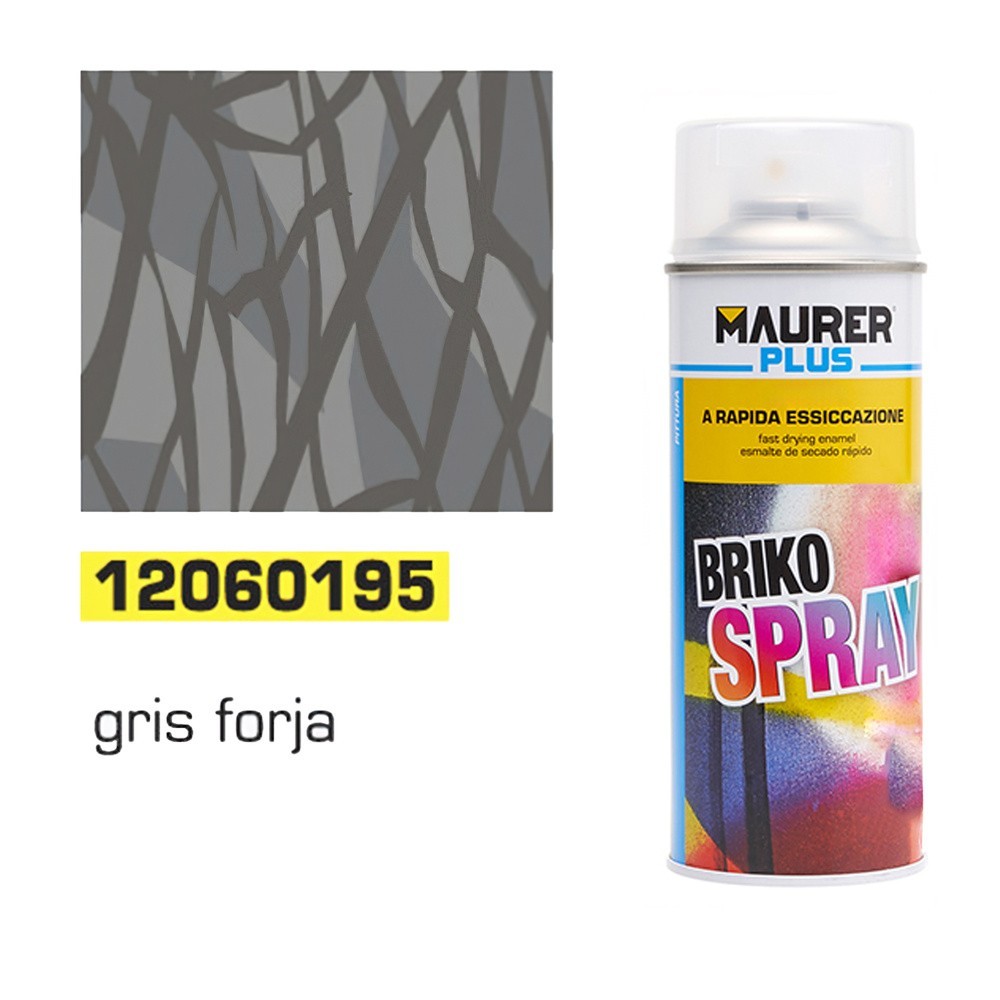Spray Pintura Gris Forja 400 ml, al por Mayor | Almacén de Ferretería