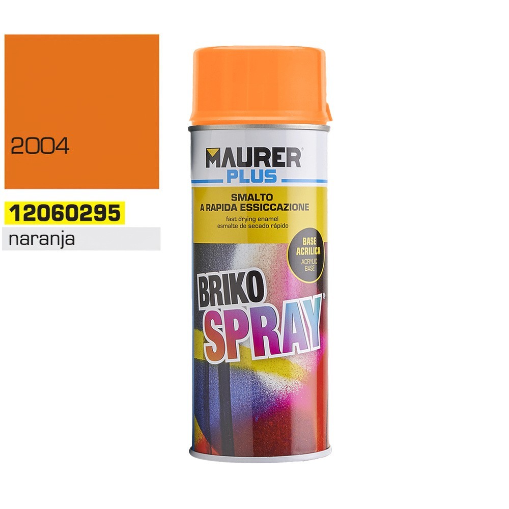 Spray Pintura Naranja Puro 400 ml, al por Mayor | Almacén de Ferretería