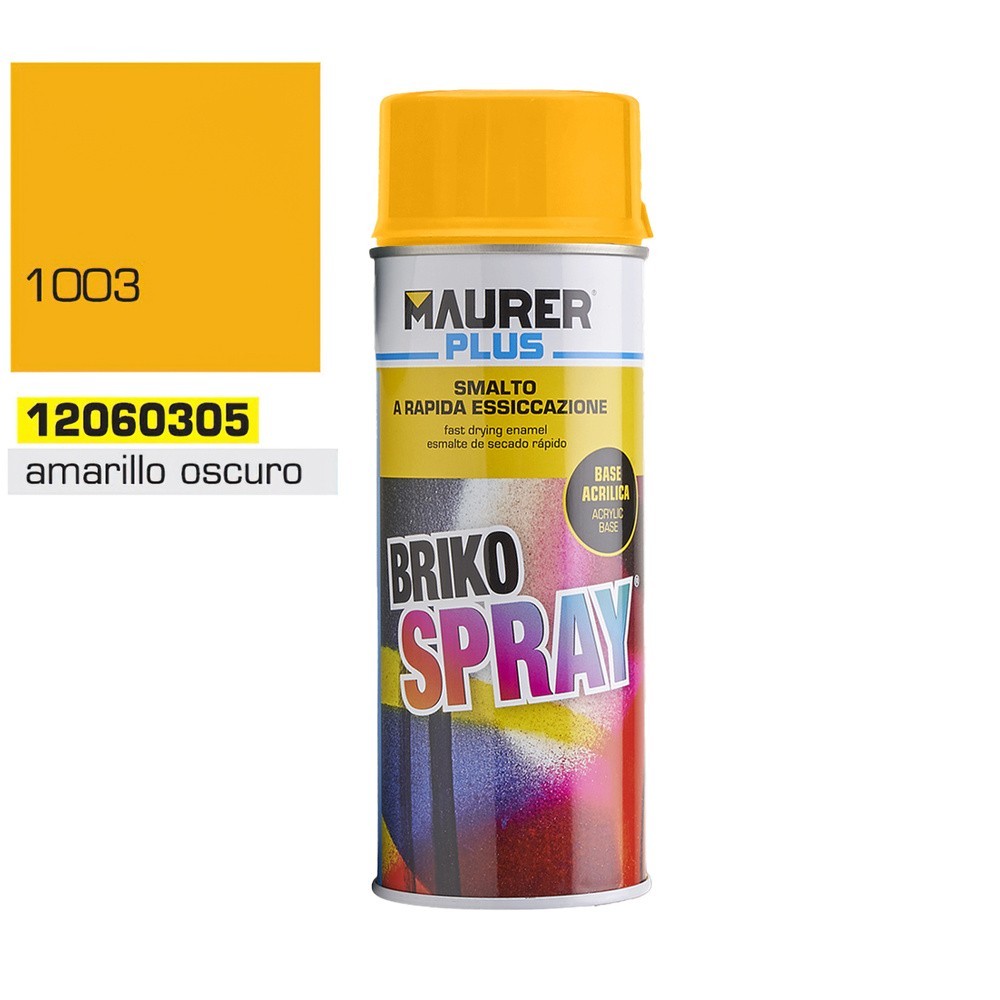 Spray Pintura Amarillo Oscuro Señal 400 ml, al por Mayor | Almacén de Ferretería