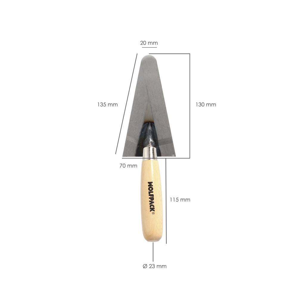 Paletin Wolfpack Plus Mango Madera 342/130 mm, al por Mayor | Almacén de Ferretería