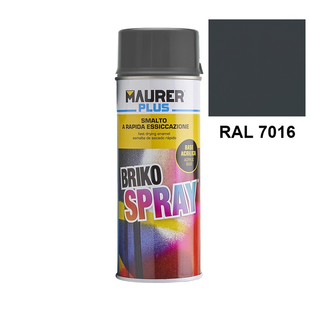 Spray Pintura Gris Antracita 400 ml, al por Mayor | Almacén de Ferretería