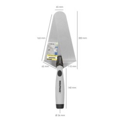 Paleta Wolfpack Plus Mango de Goma 348  200mm,