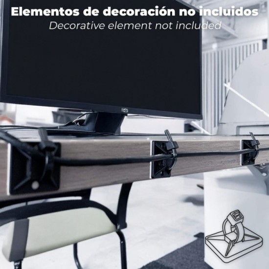 Base Adhesiva Para Bridas 28x28 mm, Negra Bolsa 100 Unidades al por Mayor | Almacén de Ferretería