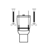 Kit Fiajcion Sanitario Cisterna / Inodo 6x90 (2 Piezas) al por Mayor | Almacén de Ferretería